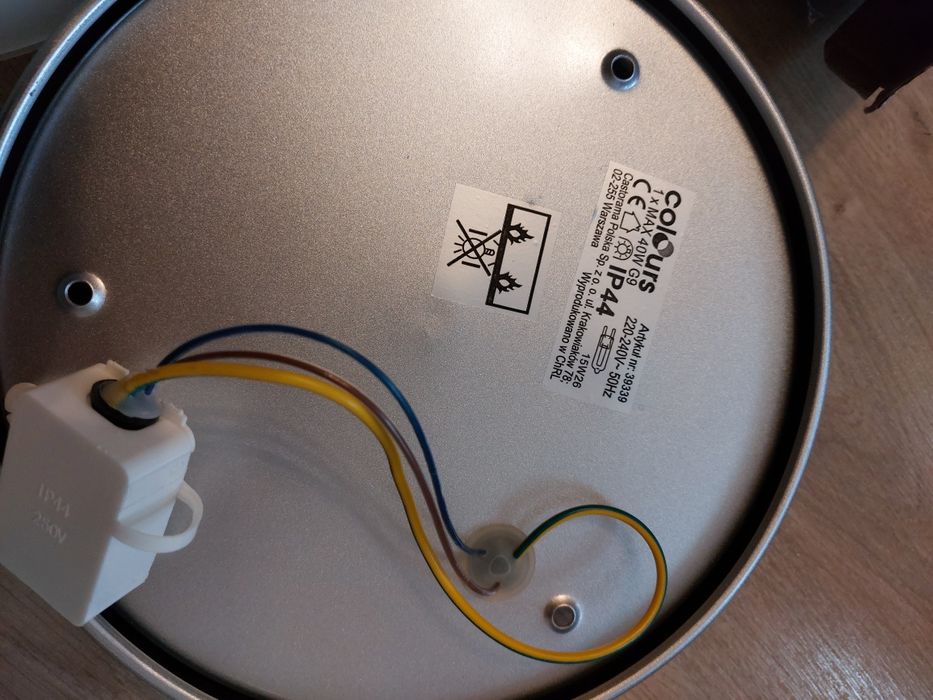 Plafon łazienkowy lampa sufitowa Castorama