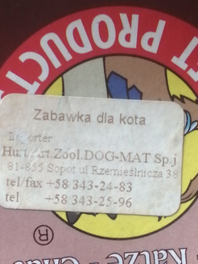 Zabawka dla kota