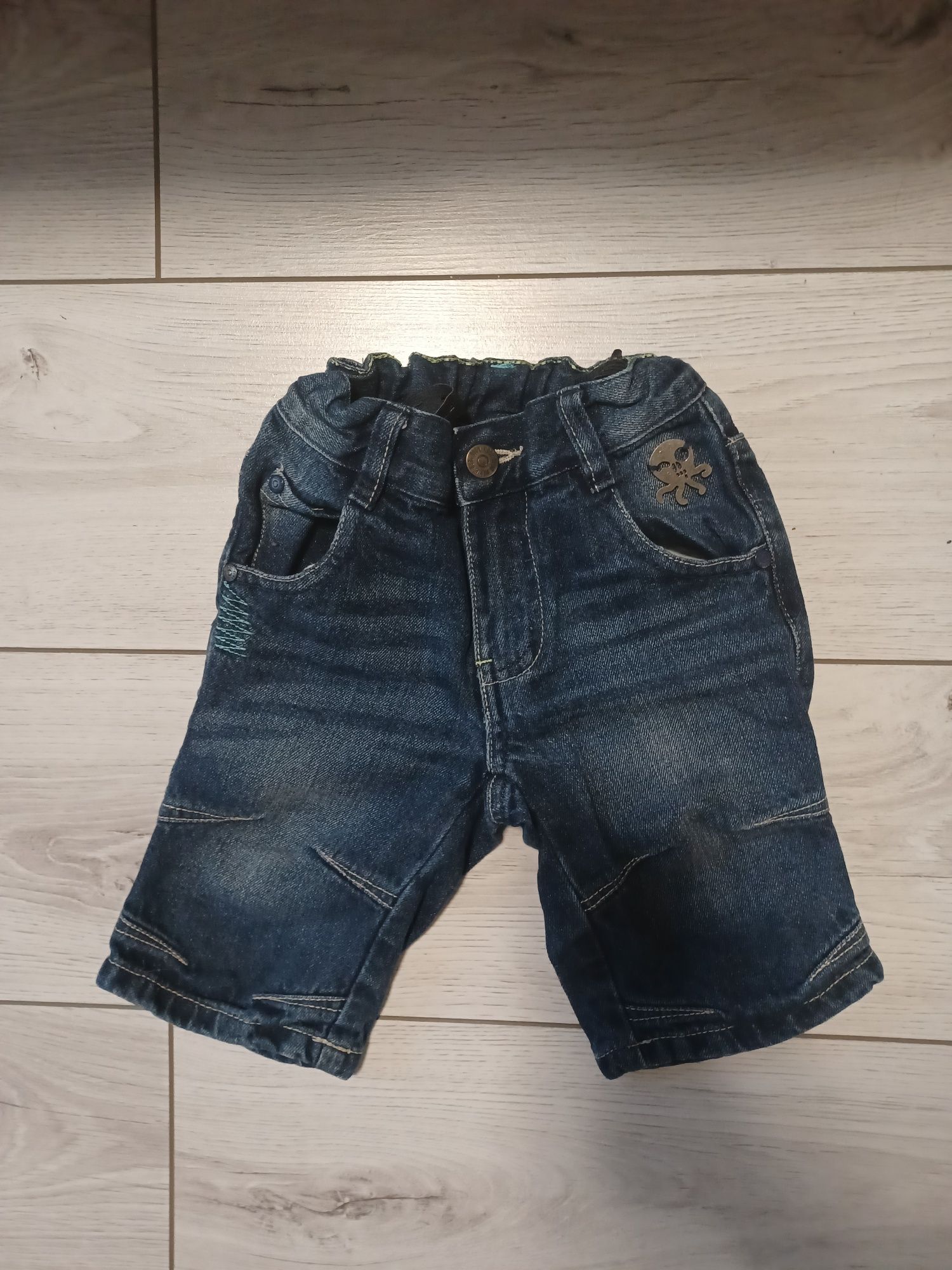 Szorty jeans jeansowe krótkie spodenki 104 smyk