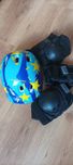 Kask S na rower zestaw + zestaw