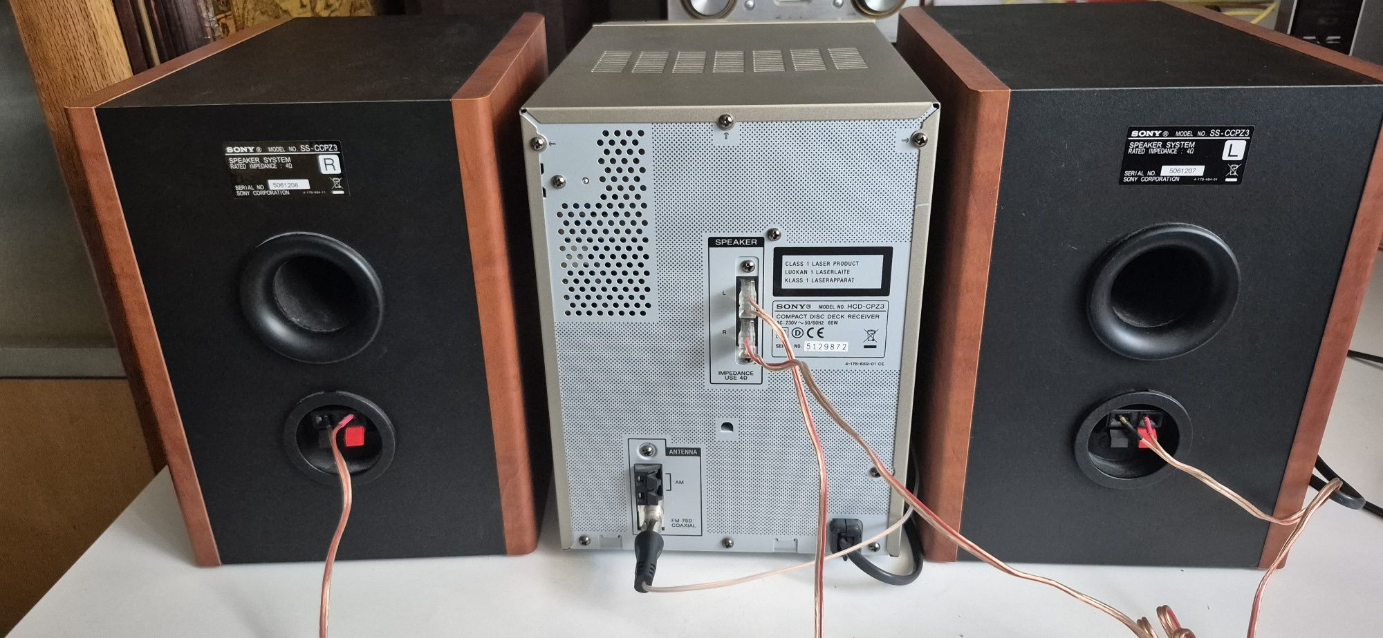 Sony mini wieża CMT-CPZ3