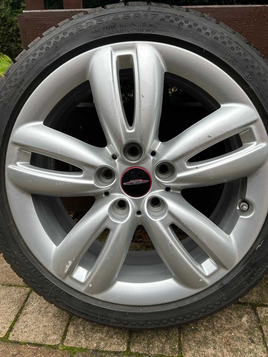 Sprzedam opony zimowe i felgi Mini Cooper works