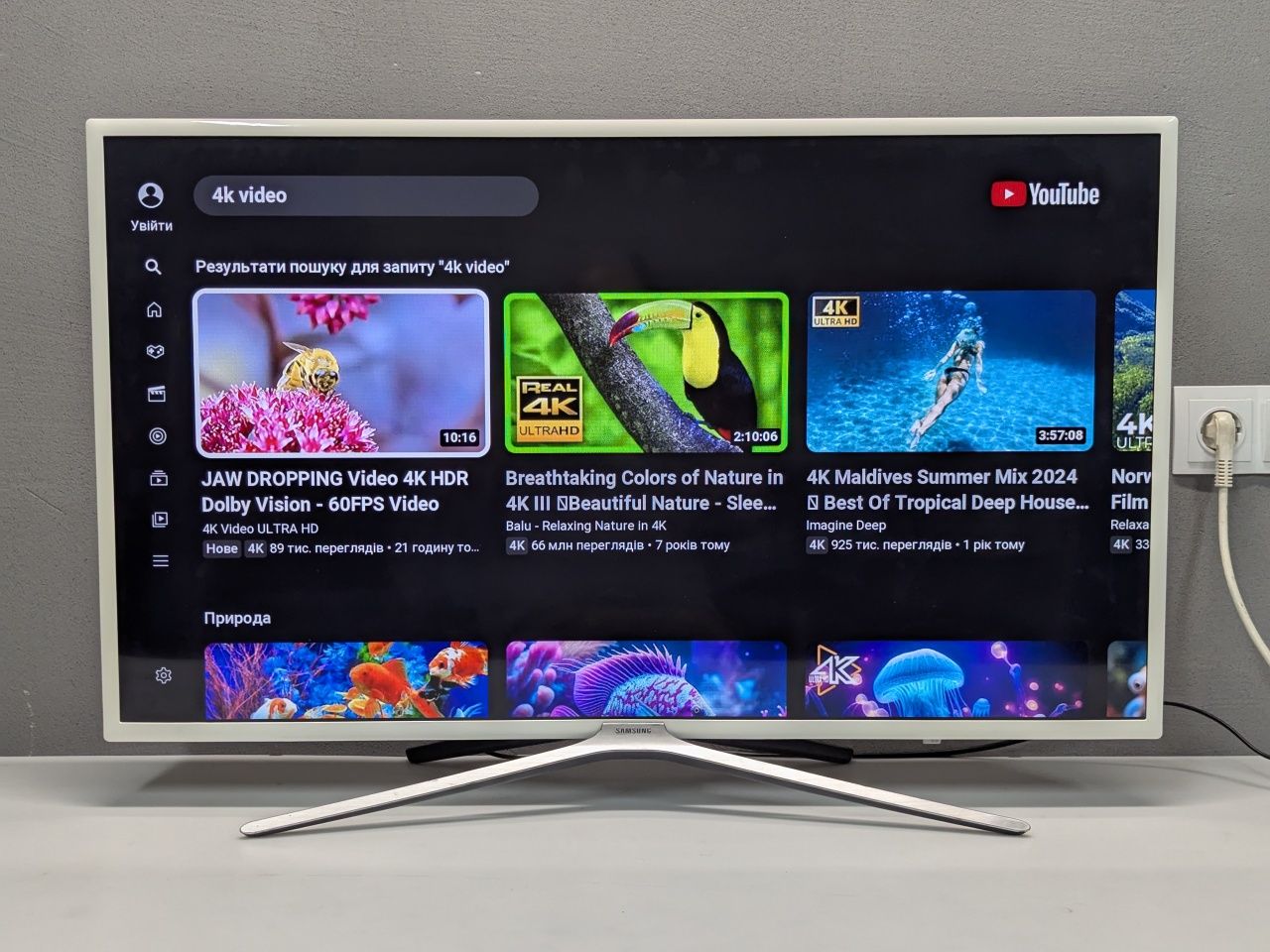 SAMSUNG UE40K5589SU Ultra Slim FullHD Smart TV Wi-Fi / 2017 /