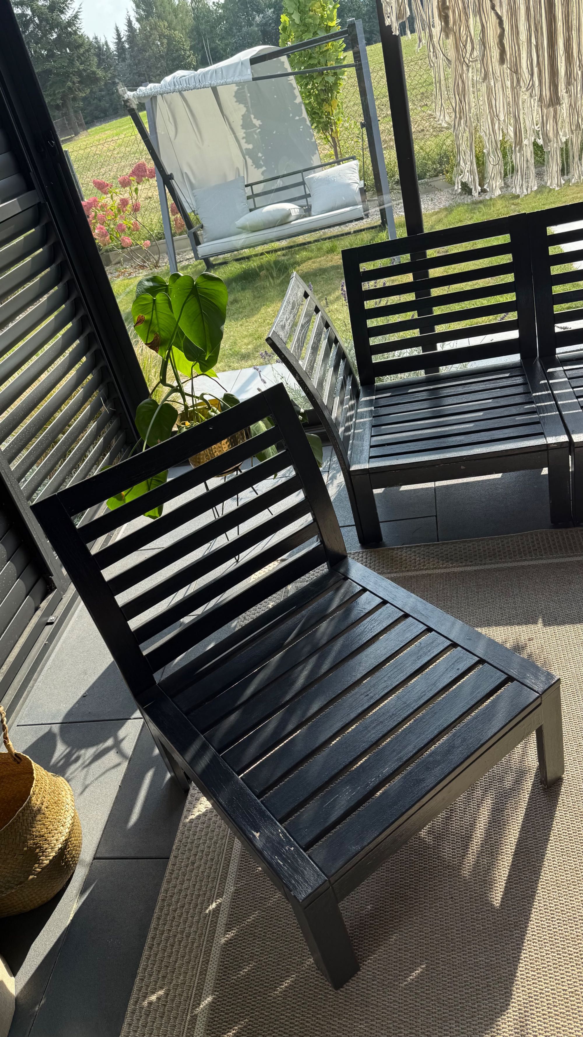 Meble ogrodowe Ikea Applaro 5 modułów