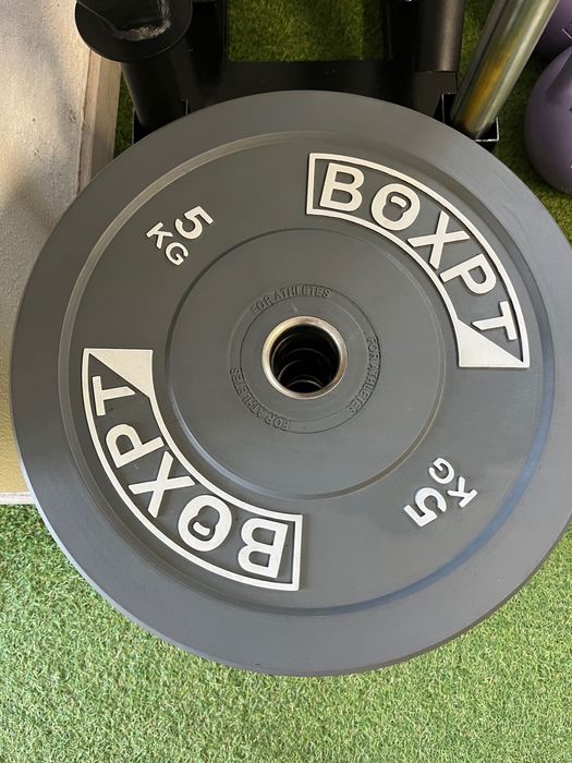 Bumpers BOXPT (pouco usados)  (2x 20kg, 2x 15kg, 2x 10kg, 2x 5kg)