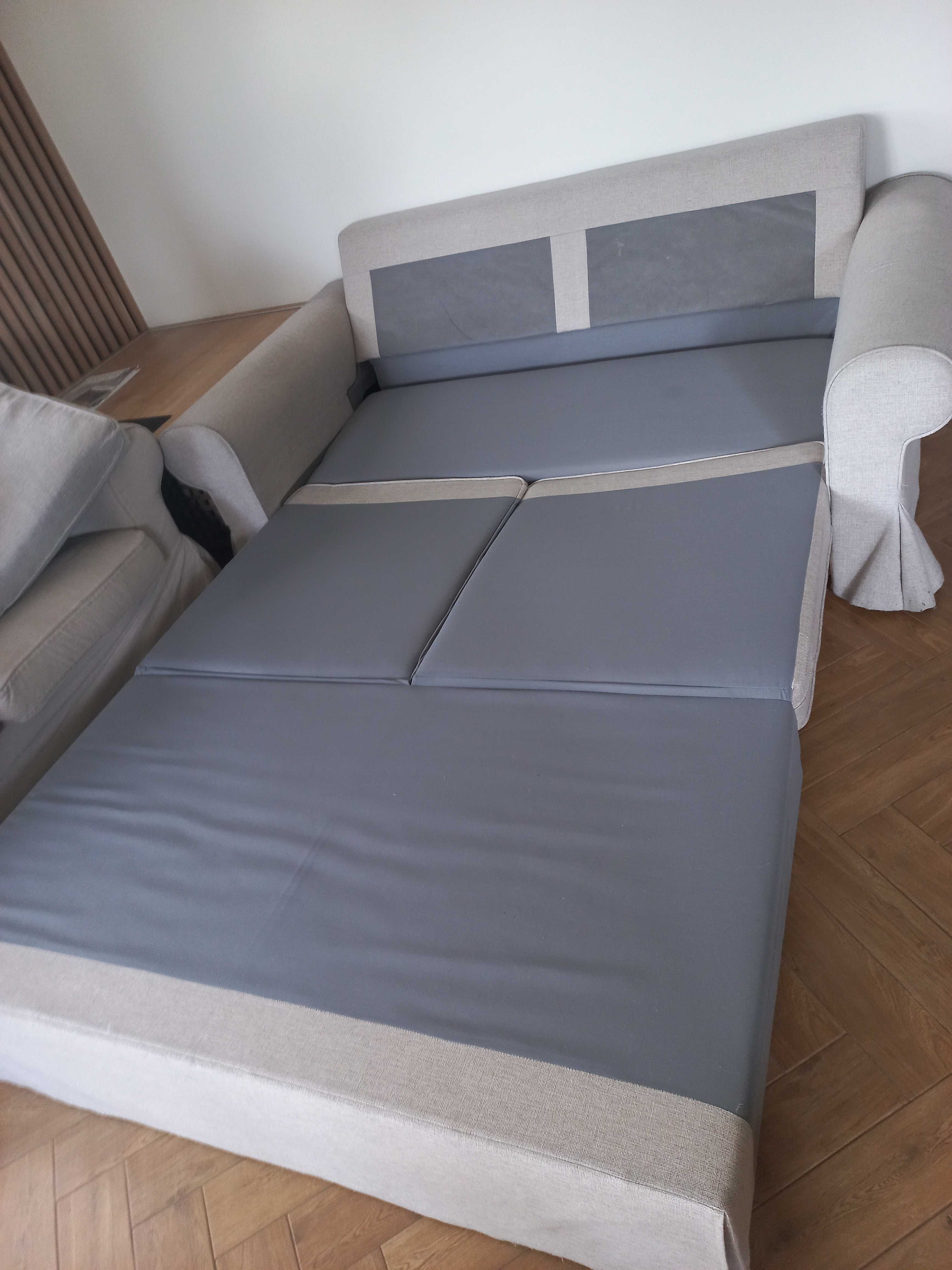 EVERTSBERG sofa rozkładana z pojemnikiem na pościel
