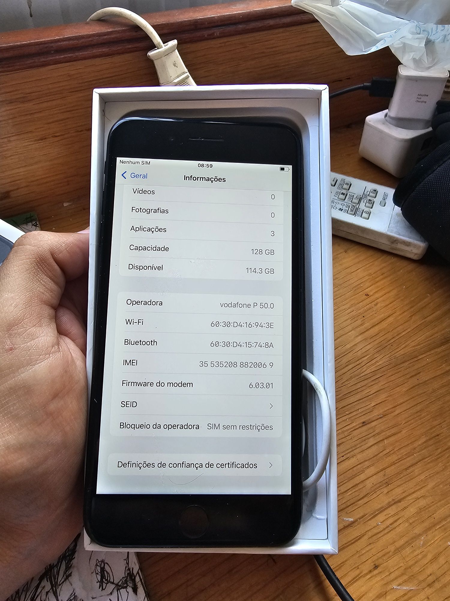Vendo/Troco iphone 7 plus 128gb por drone , surface , hibrido