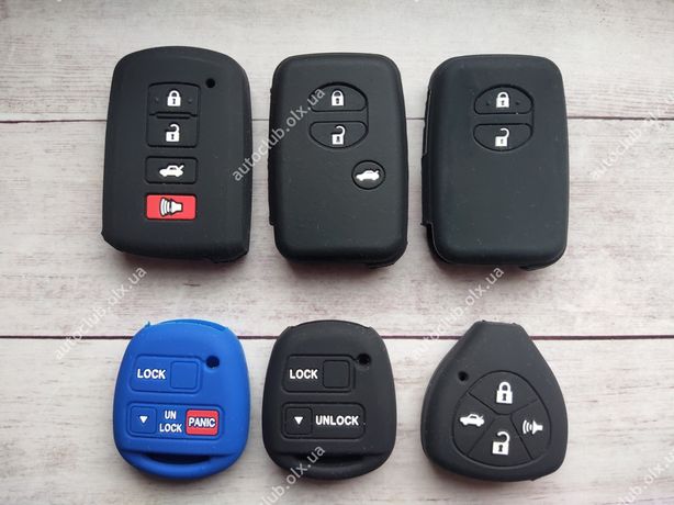 Защитный чехол для ключа Toyota Yaris,Corolla,Avensis,Camry,CH-R,RAV-4