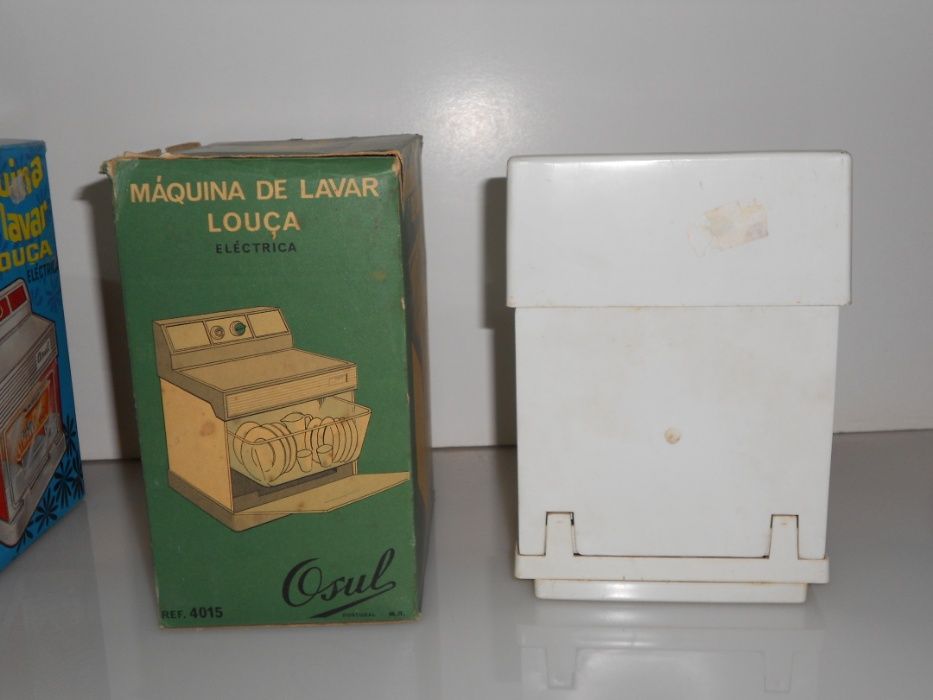 brinquedos antigos da osul máquina de lavar - aspirador