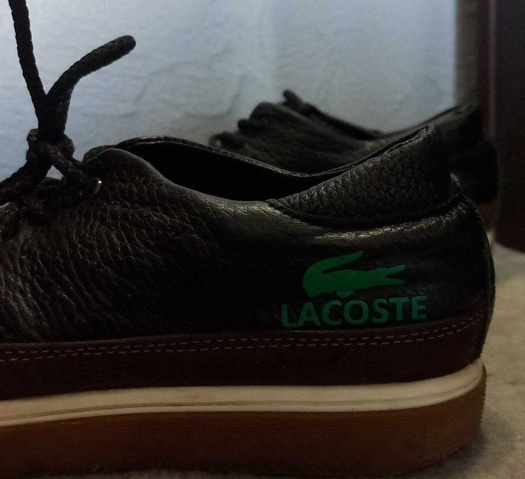 Шкіряні мокасини Lacoste, р 32