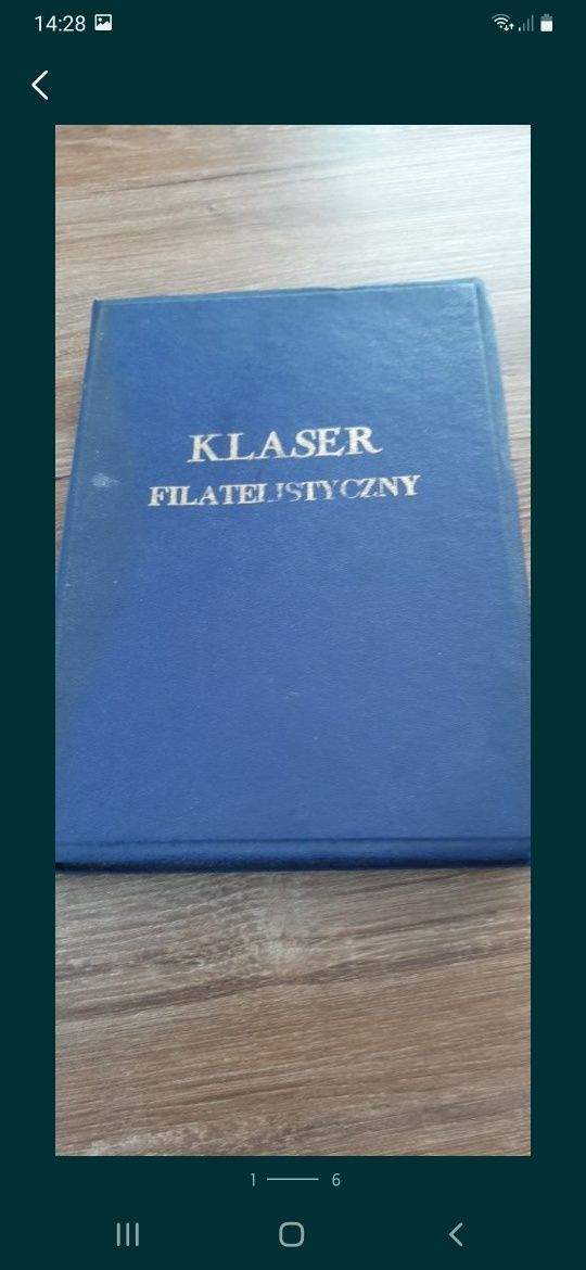 Klaser ze znaczkami