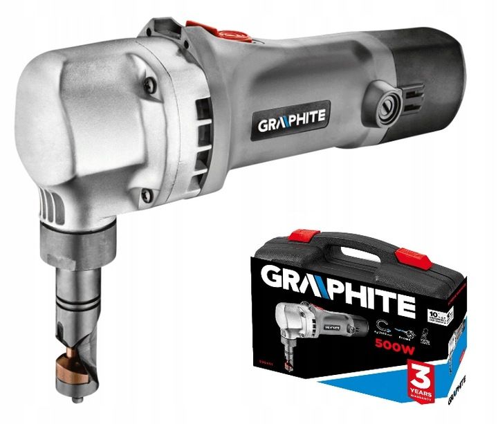 Nożyce Do Blachy 500w, Walizka Graphite 59g401