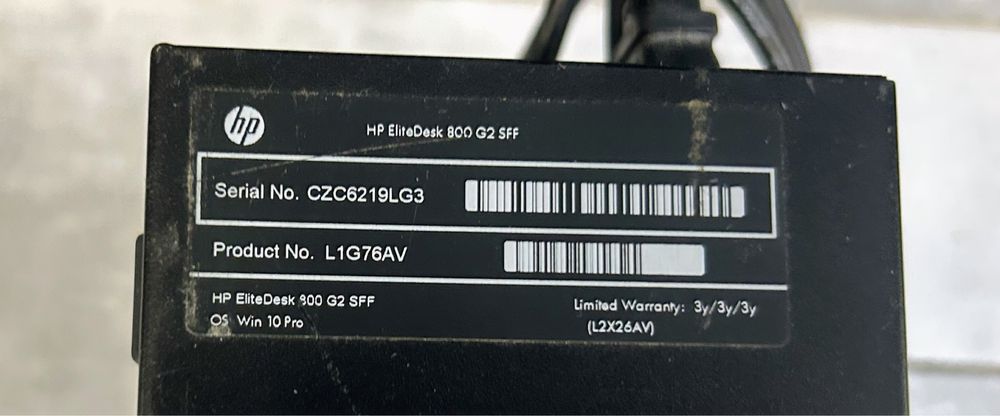 Офісний системний блок HP G2