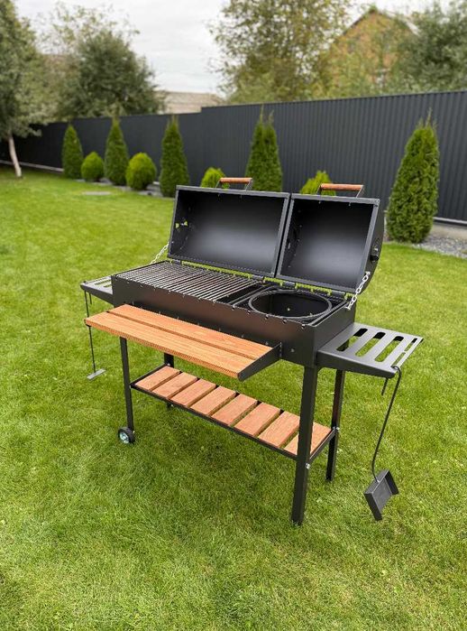 УВАГА Мангал гриль барбекю пересувний мангал з кришкою мангал для дому