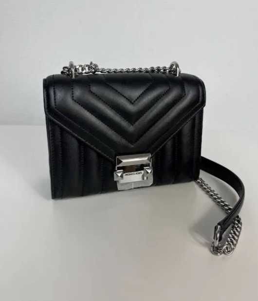Czarna torebka Whitney Michael Kors