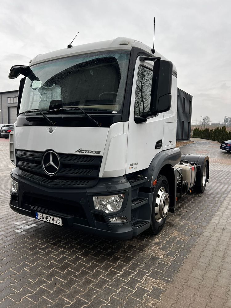 Mercedes actros 1843 alufelgi hydraulika niska waga lekki zamiana