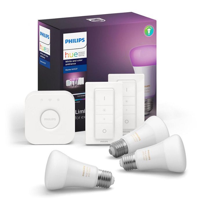 PHILIPS HUE White and Color Ambiance Starter Kit E27