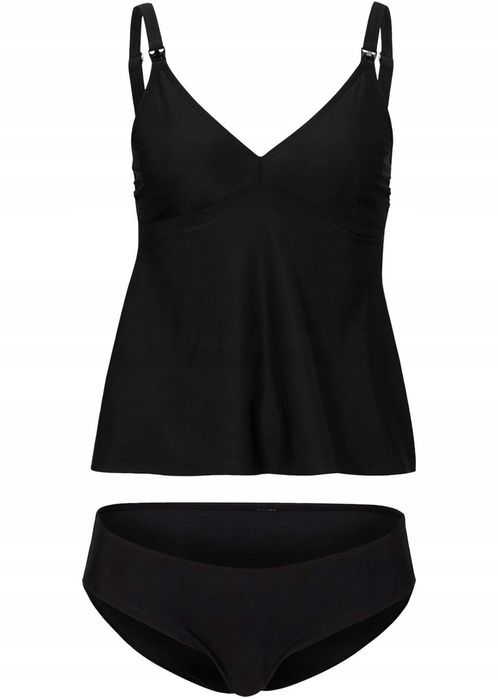 B.P.C tankini dla mam karmiących czarne ^44