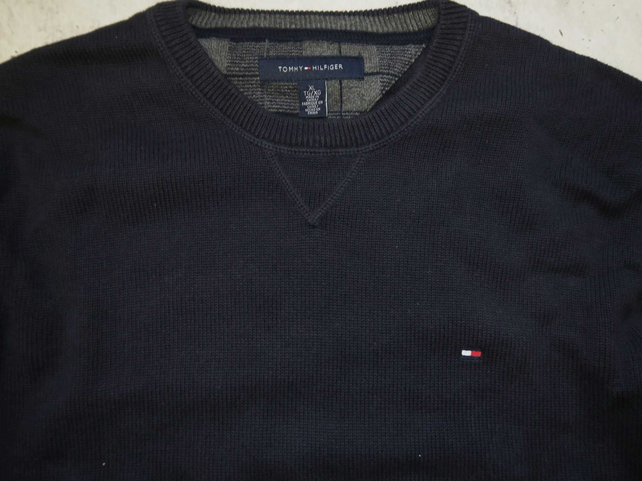 Tommy Hilfiger gruby sweter XL