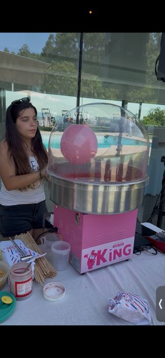 Aluguer de maquina de pipocas e/ou algodão doce