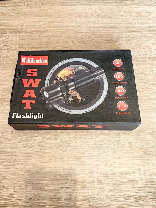 Latarka POLICE 80W ZOOM 2 akumulatory