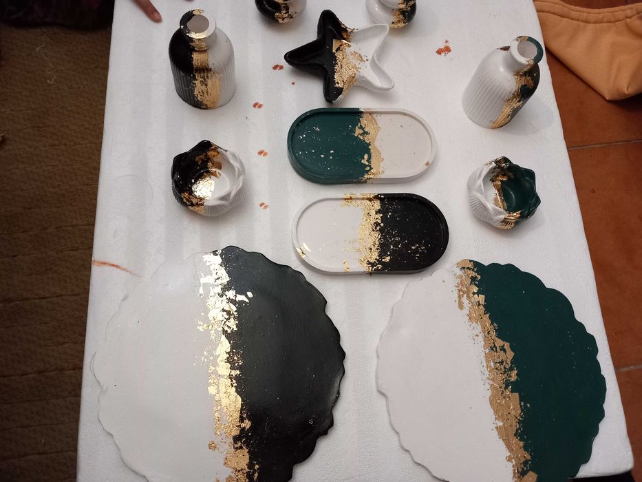 Vasos e peças decorativos