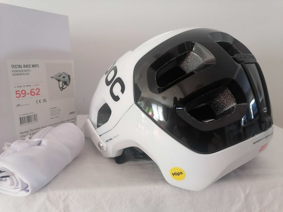 Kask rowerowy Poc Tectal Race Mips Hydrogen White Black XL/XXL 59-62cm
