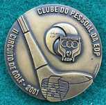 Medalha comemorativa em bronze EDP