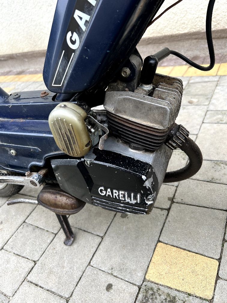 Garelli, мопед на педалях