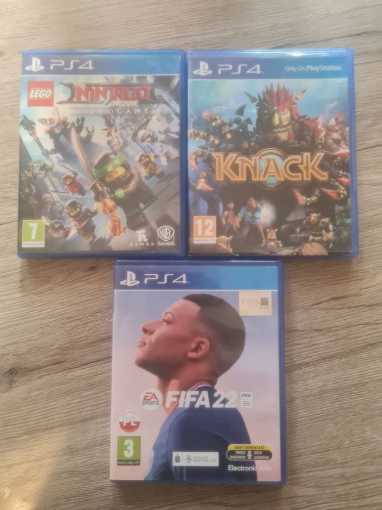 3 Gry na Konsolę Ps 4 Stan Bdb.