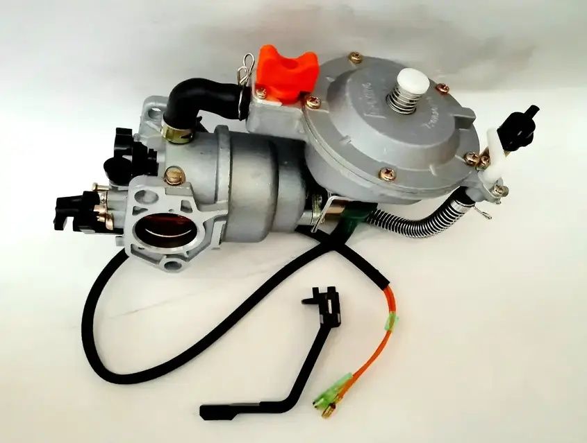Газовый карбюратор, карбюратор с газовым редуктором 168f 188f