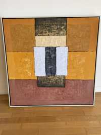 Quadro decorativo 93x93cm