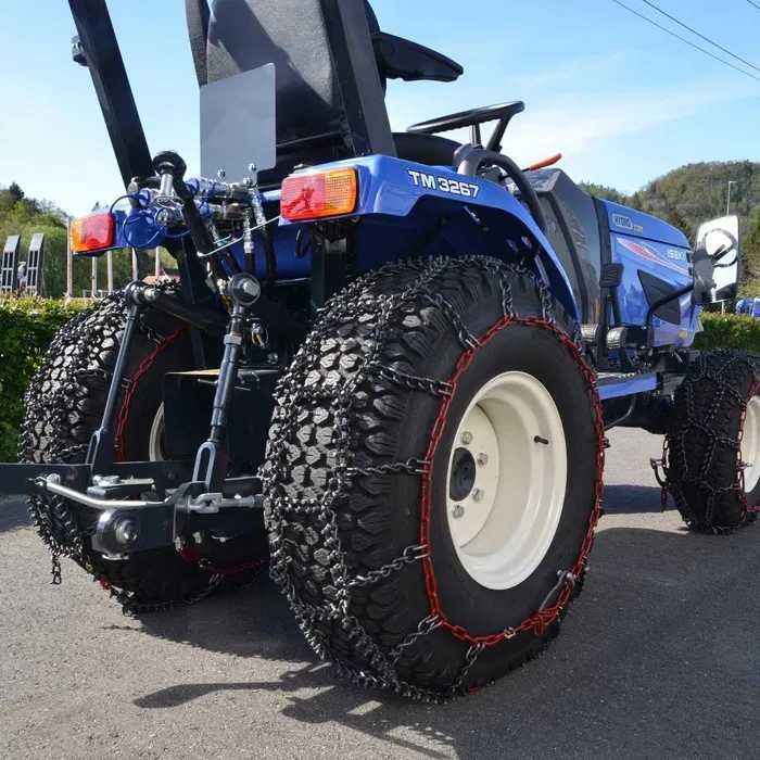 Łańcuchy na koła do traktorka w rozmiarze 9,50R18 280/70-18 6mm