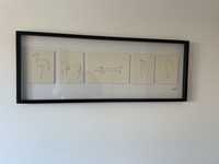 Quadro Picasso 105x40cms