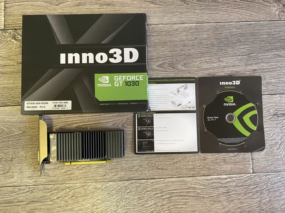 Продам відеокарту GT 1030 2 gb GDDR5