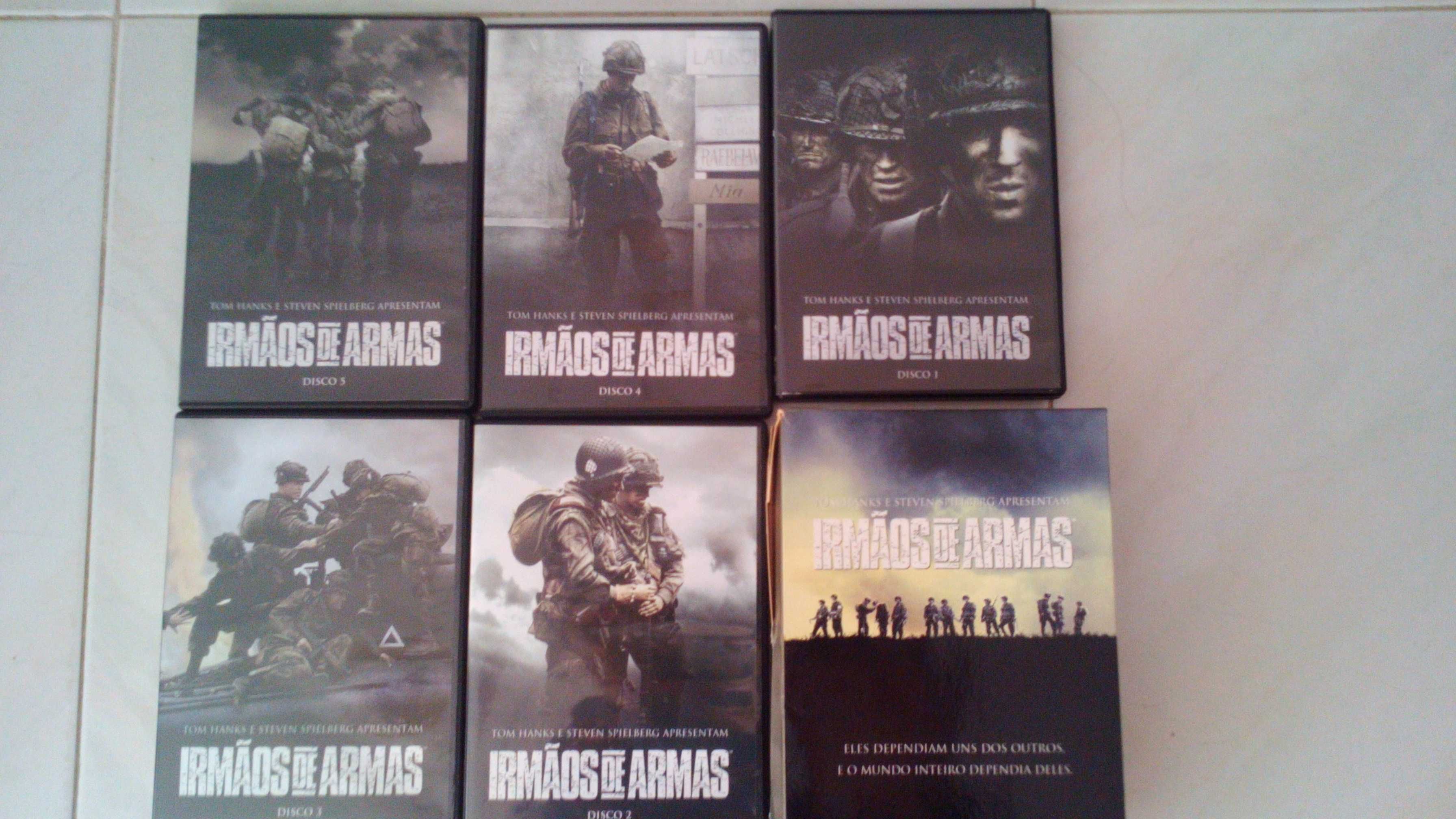 Band of Brothers, caixa com 5 DVD s :  Irmãos de Armas