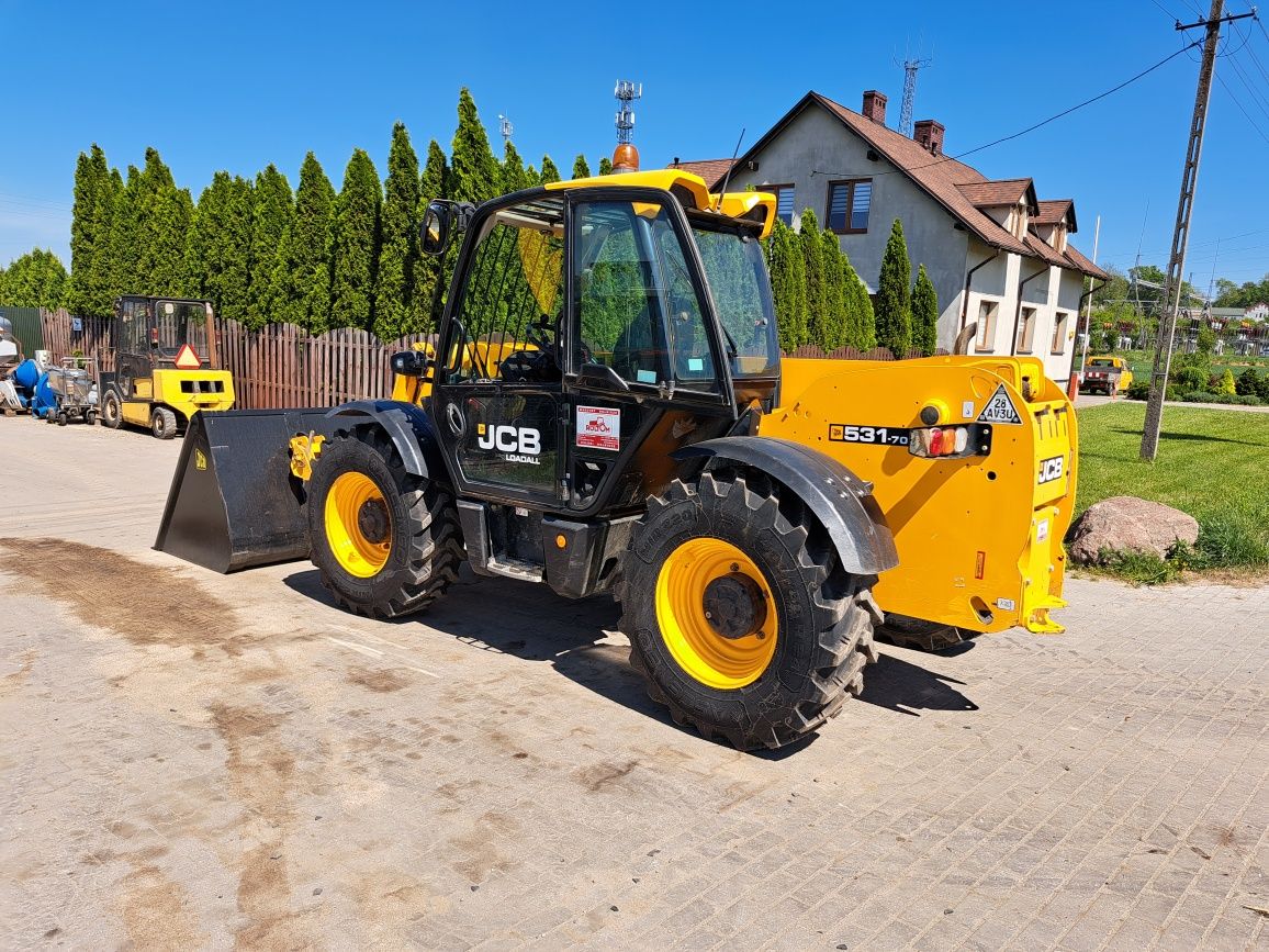 Ładowarka teleskopowa JCB 531-70 mały przebieg  2019r