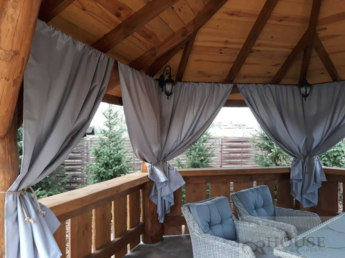 Zasłony ogrodowe, altana, pergola, taras, zewnętrzne NA WYMIAR