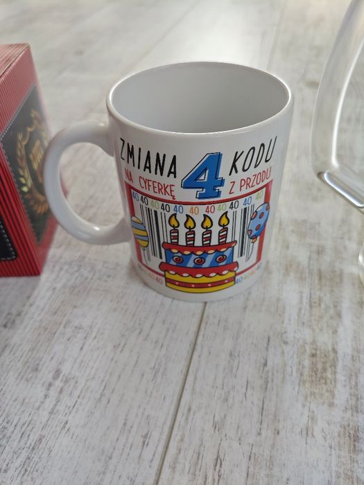 Nowy Kufel na piwo kubek na 40 lat