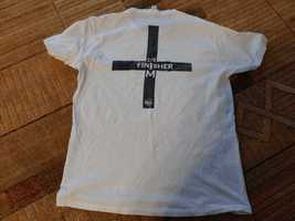 Biały T-shirt bawełniany koszulka Triathlon Malbork Finisher JHK XL