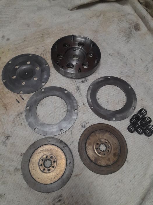 Комплект щеплення з маховиком на мт днепр як новий