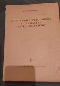 Z. Klemensiewicz, Podstawowe wiadomości z gramatyki języka polskiego