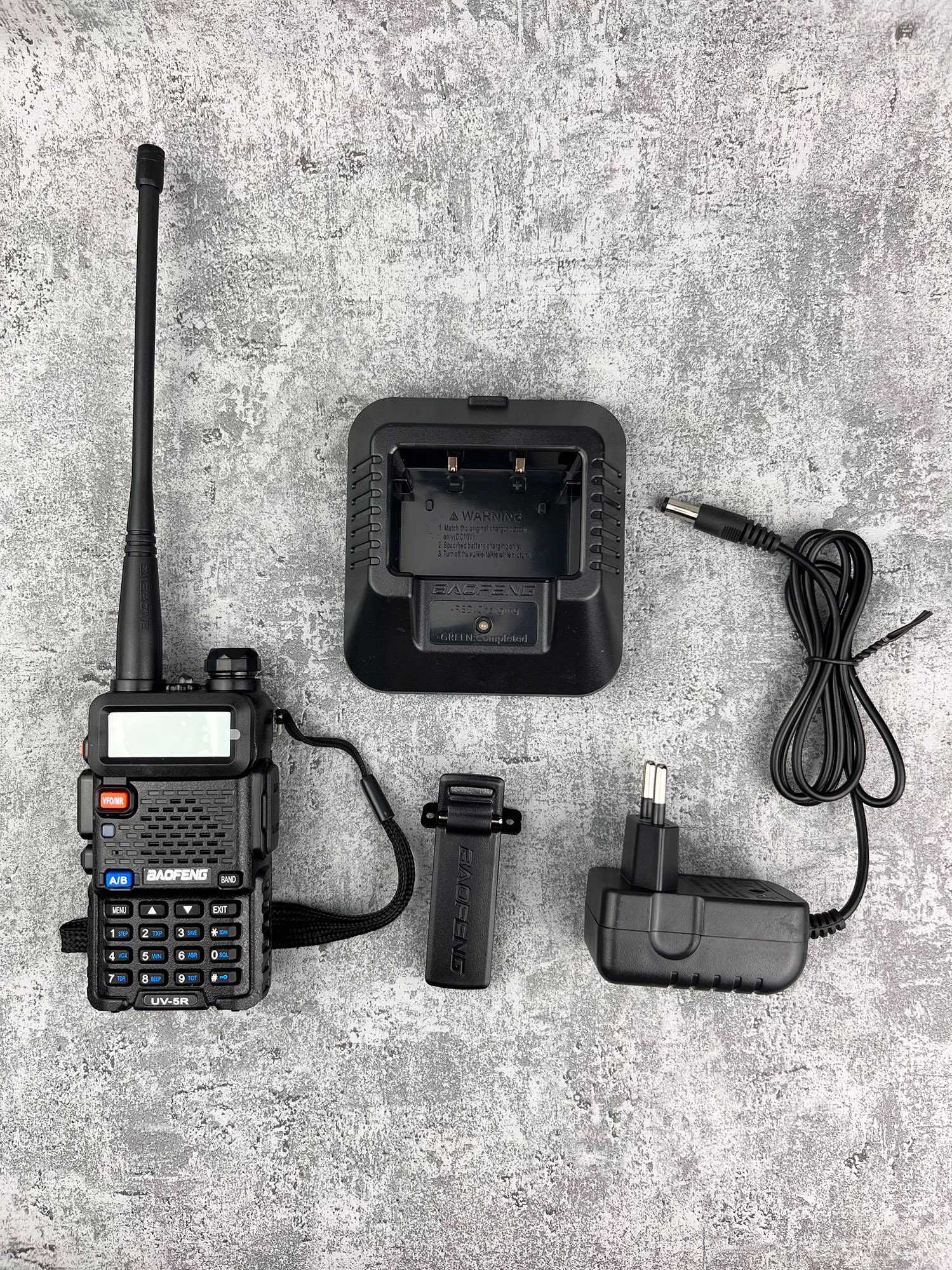 NOWY radiotelefon Baofeng UV-5R HT 5W PMR +słuchawka/mikrofon POZNAŃ