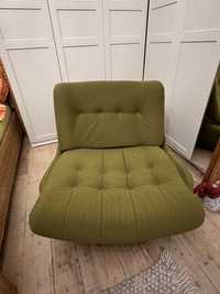 Fotel Vintage PRL zielony