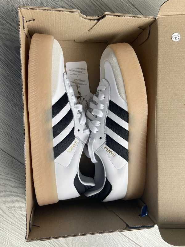 adidas Sambae White Black Gum (Women's)    40