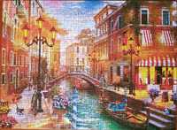 Puzzle Clementoni 500 - Sunset over Venice kompletne jak nowe