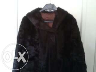 Oportunidade - baixa de preço - Casaco de Pele Castanho