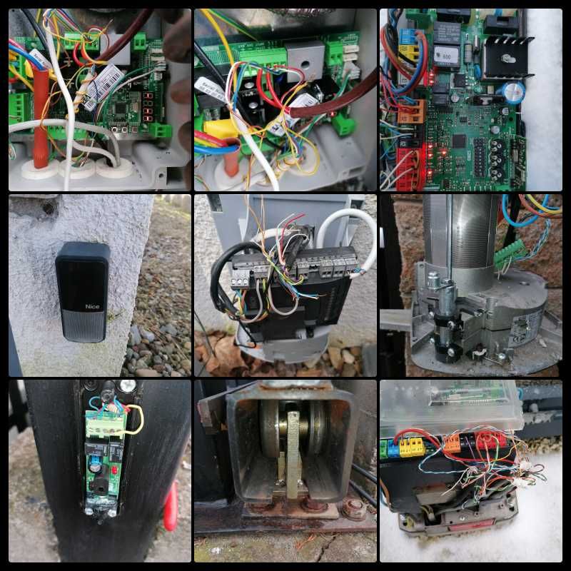 Serwis bram wjazdowych, domofony,wideodomofony , instalacje elektryczn