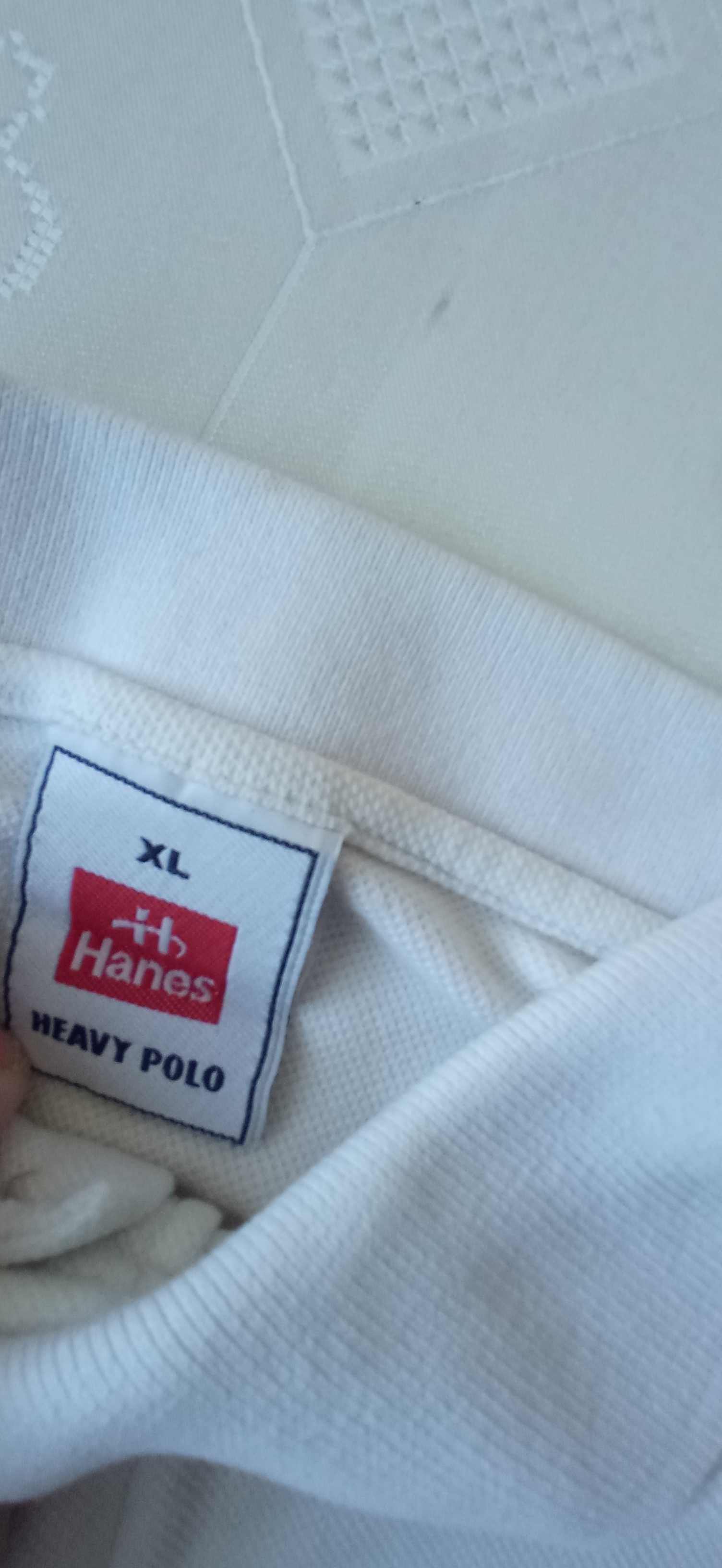 Hanes męska koszulka polo bawełna r XL