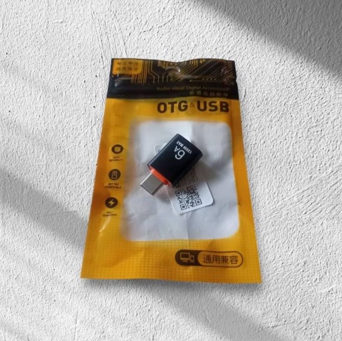 Перехідник з Type-C на USB 6А 120 W